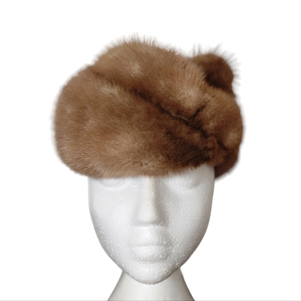 Vintage mink hat